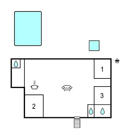 Дом отдыха Piscine Et Jacuzzi *